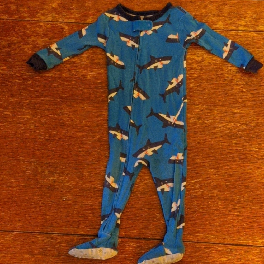Adorable shark onzie with booties